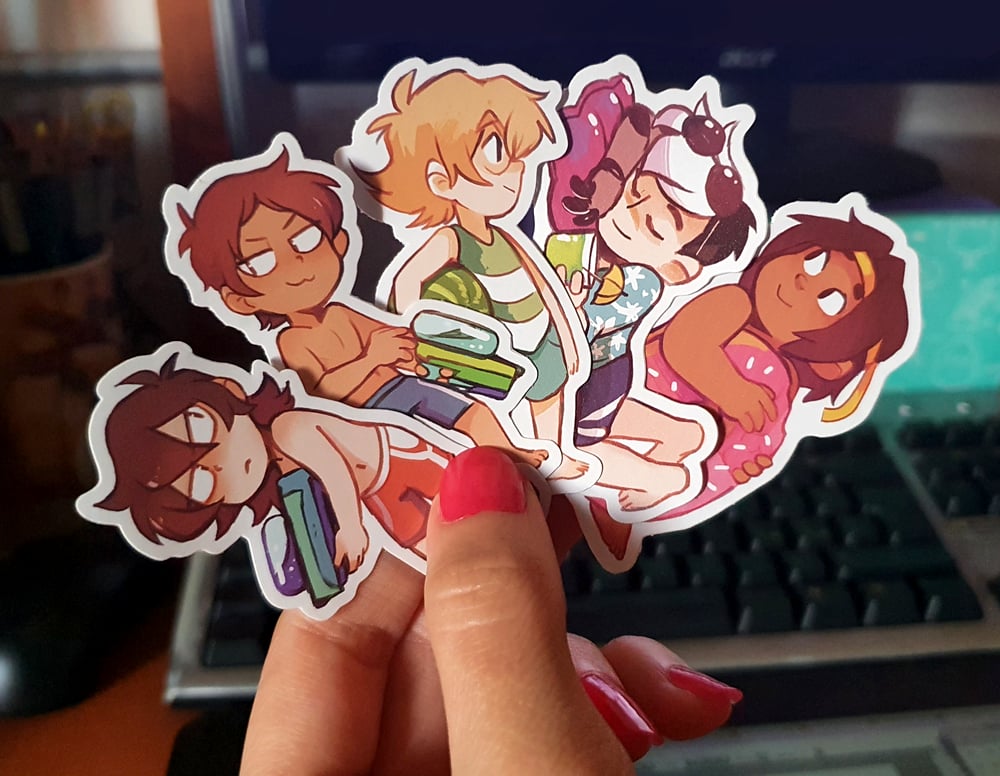 VLD Vinyl Stickers | Sunny's shop